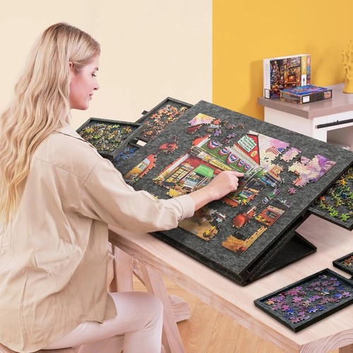 Felt jigsaw puzzle - puzzle, board