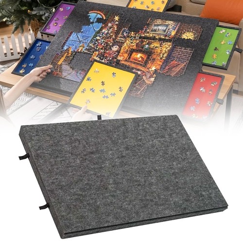 Portable felt puzzle plateau - portable,