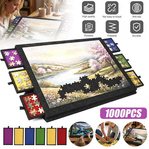 Jigsaw puzzle board - jigsaw, felt