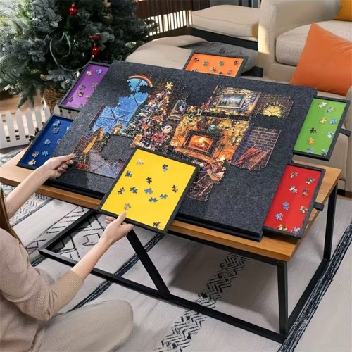 Jigsaw puzzle board - board, table