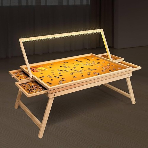 Led puzzle table 1000pc jigsaw - puzzle,