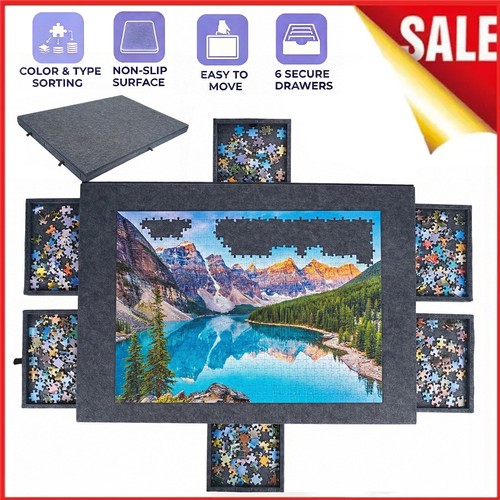 Felt jigsaw puzzle board - felt,