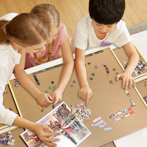 Portable wooden jigsaw puzzle - portable,