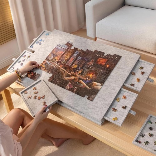 1000pcs felt jigsaw puzzle - felt,