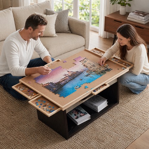 1000pcs wooden jigsaw puzzle - 1000pcs,