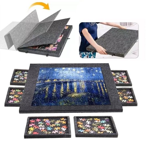Portable felt jigsaw puzzle - felt,