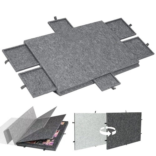 Puzzle table with - 6, drawers