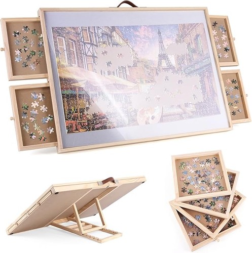 1000 piece jigsaw puzzle - piece, board