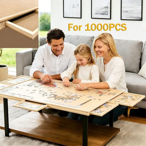 Wooden jigsaw puzzle board - jigsaw,