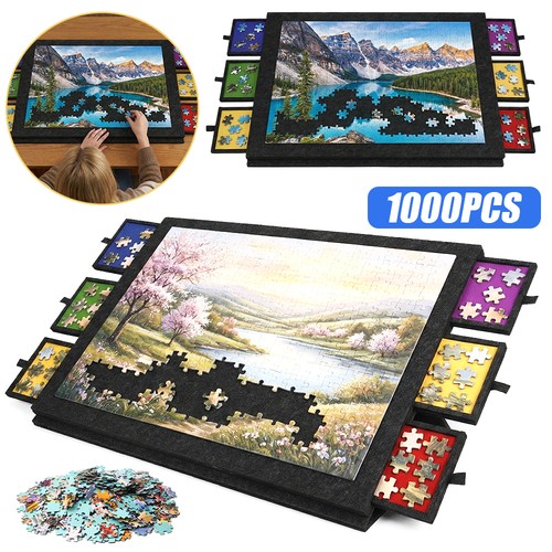 Tilting puzzle table felt - puzzle,